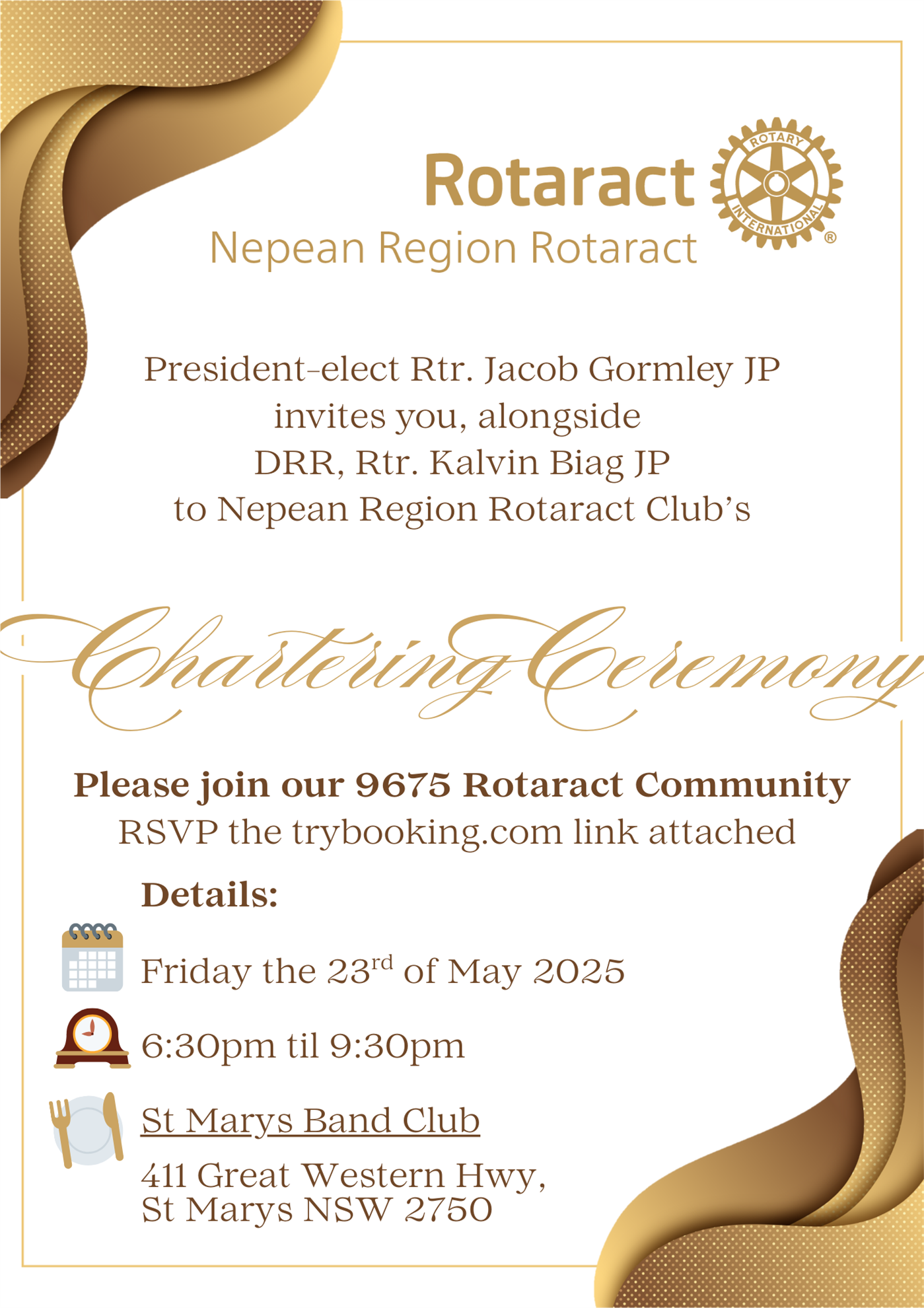 Rotaract Club Of Nepean Chatering Ceremony District 9675 rotaract-club-of-nepean-chatering-ceremony-district-9675